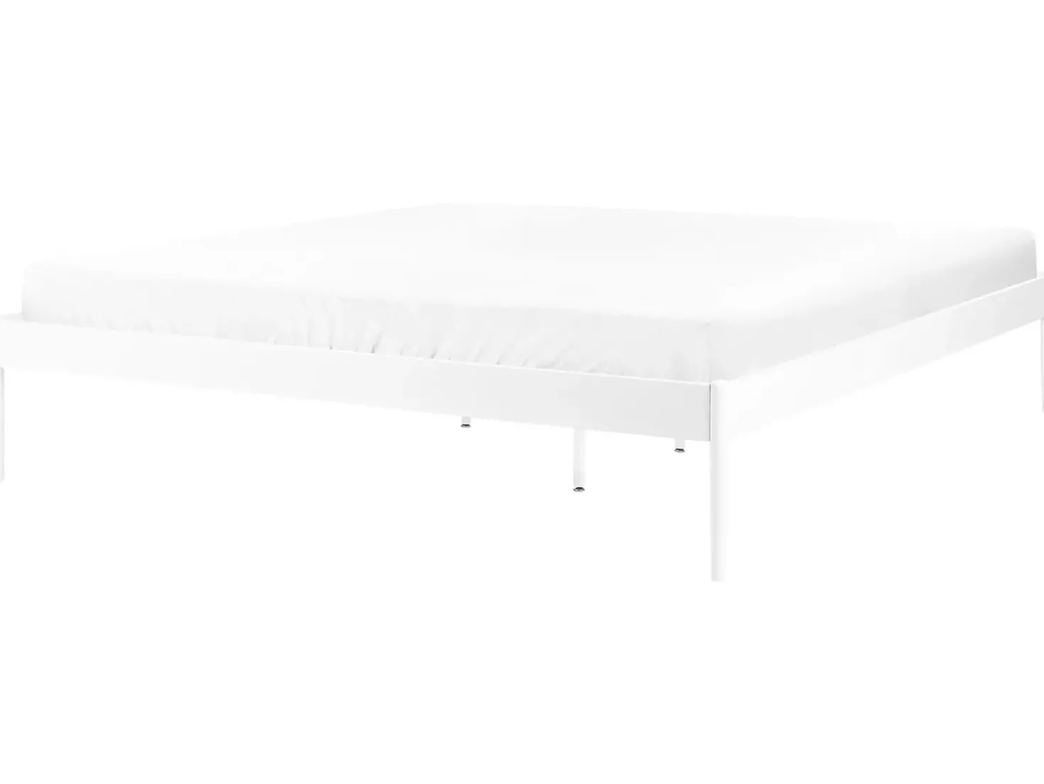 Letto Metallo VAURS 180 x 200 cm Bianco