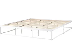 Letto Metallo VIRY 180 x 200 cm Bianco