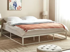 Letto Metallo VIRY 180 x 200 cm Bianco