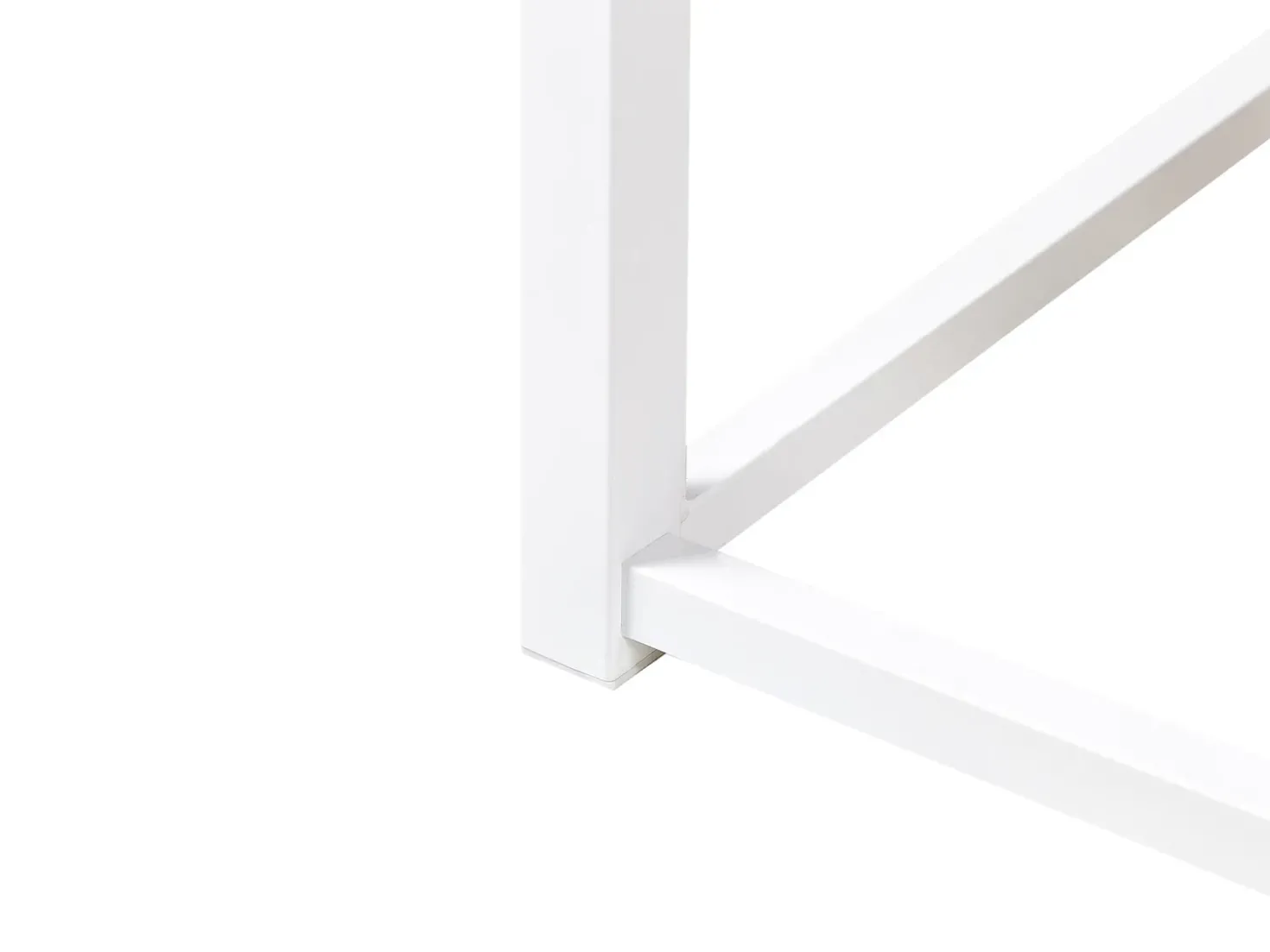 Letto Metallo VIRY 180 x 200 cm Bianco