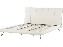 Letto Pelle sintetica BETIN 180 x 200 cm Beige chiaro