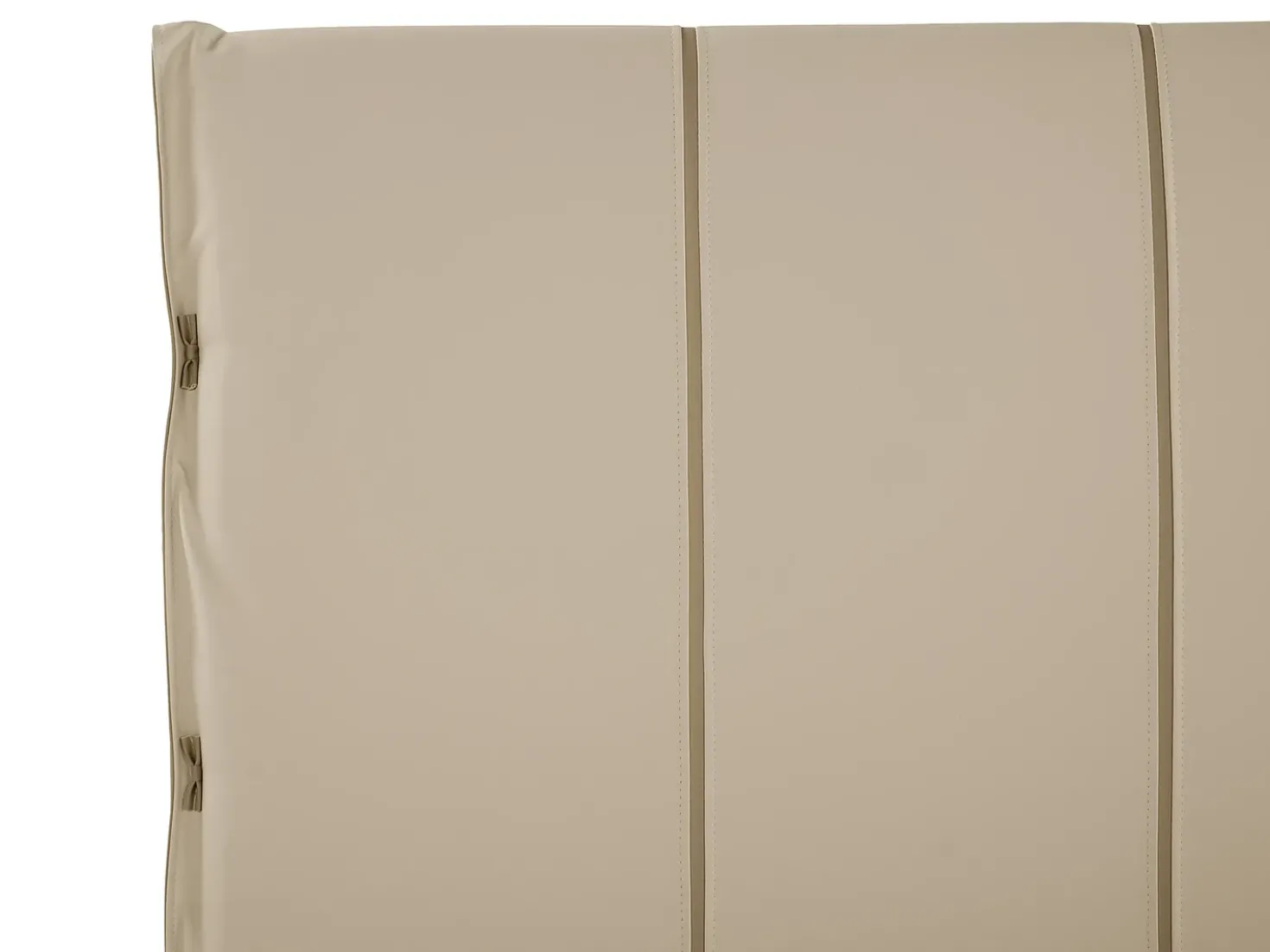 Letto Pelle sintetica BETIN 180 x 200 cm Beige sabbia