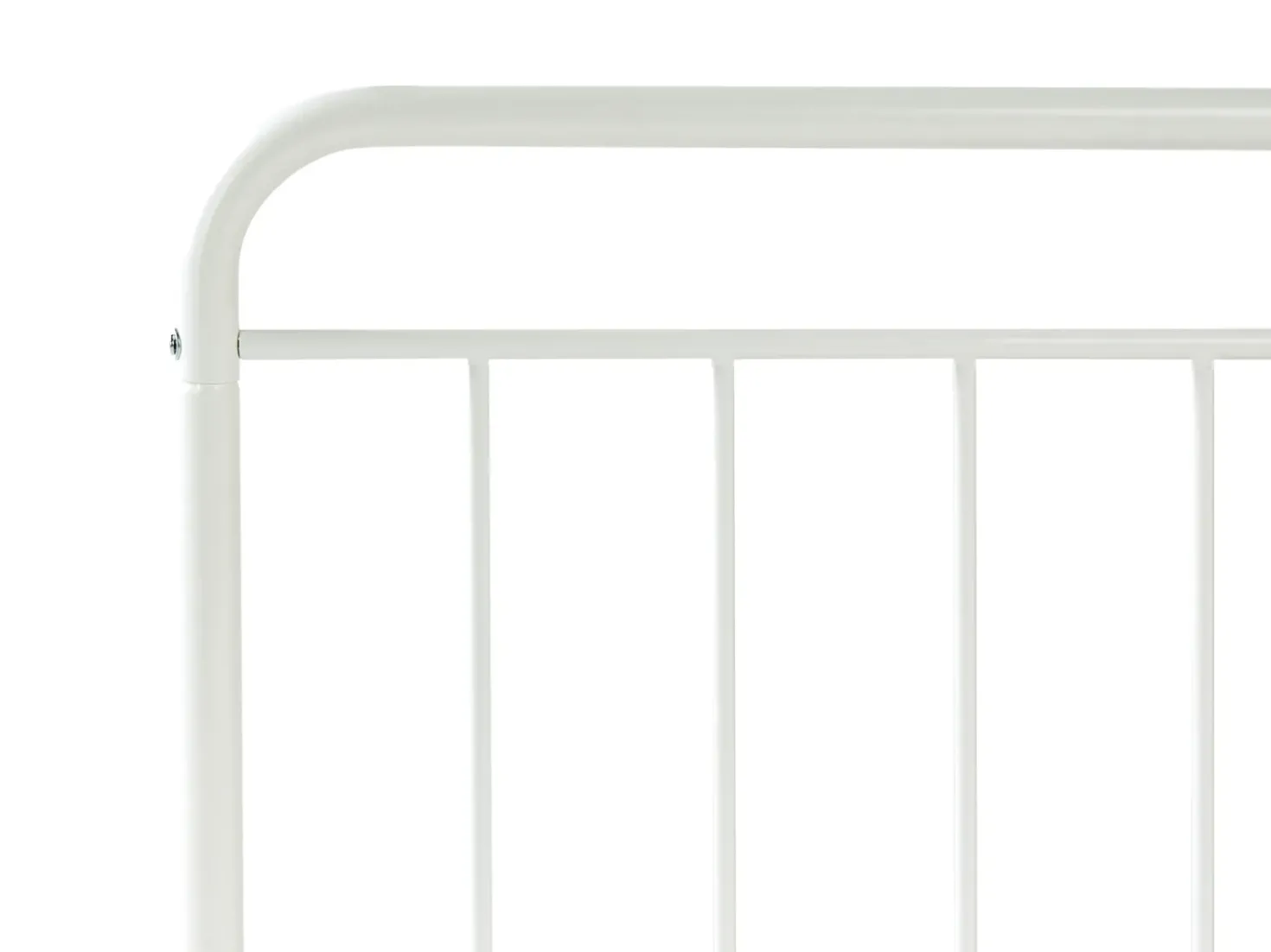 Letto per bambini allungabile Metallo ANAIS 90 x 200 cm Bianco sporco