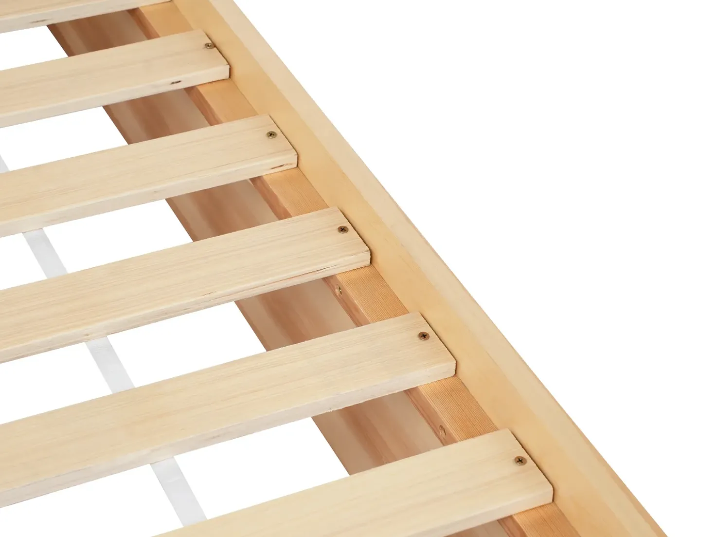 Letto per bambini Casa Legno di pino ORGEVAL 90 x 200 cm con contenitore Marrone chiaro