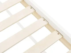 Letto per bambini Casa Legno di pino TOSSE 90 x 200 cm Bianco