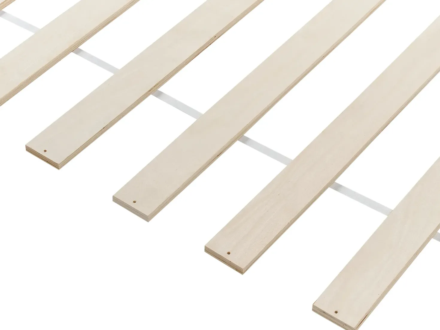Letto per bambini Casa Legno di pino ORLU 90 x 200 cm Bianco