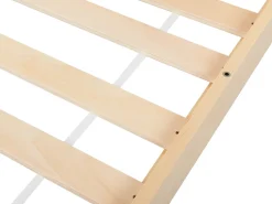 Letto per bambini Casa Legno di pino COSSAYE 90 x 200 cm Marrone chiaro