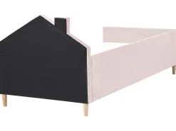Letto per bambini Casa Velluto KERVAN 90 x 200 cm Rosa