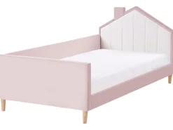 Letto per bambini Casa Velluto KERVAN 90 x 200 cm Rosa