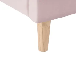 Letto per bambini Casa Velluto KERVAN 90 x 200 cm Rosa
