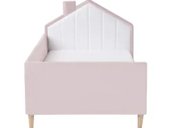 Letto per bambini Casa Velluto KERVAN 90 x 200 cm Rosa