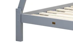 Letto per bambini con cassetti Tenda Tipi Legno di pino DEVAY 90 x 200 cm Grigio