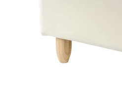 Letto per bambini Conchiglia Velluto NEULISE 90 x 200 cm Beige