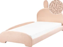 Letto per bambini Coniglio Bouclé PERROS 90 x 200 cm Beige