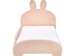 Letto per bambini Coniglio Bouclé PERROS 90 x 200 cm Beige