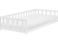 Letto per bambini Legno di pino AURIBEAU 90 x 200 cm Bianco