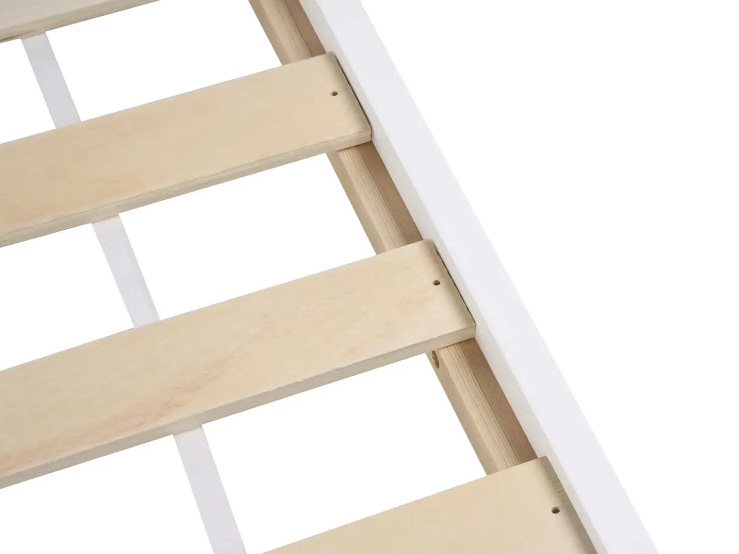 Letto per bambini Legno di pino AURIBEAU 90 x 200 cm Bianco