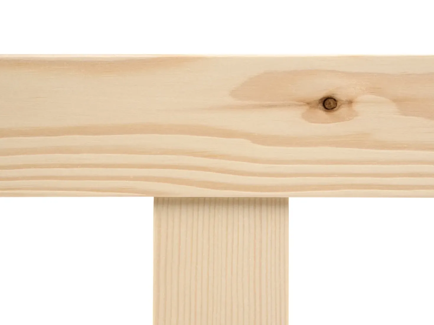 Letto per bambini Legno di pino AURIBEAU 90 x 200 cm Marrone chiaro