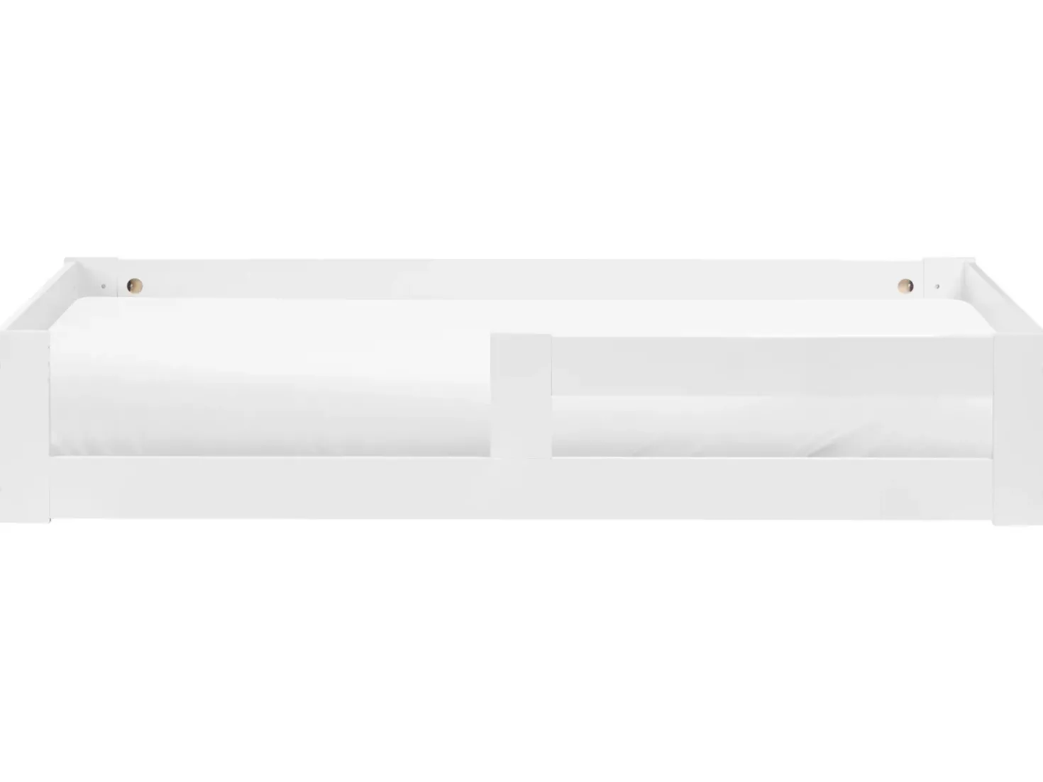 Letto per bambini Legno di pino PRIMELLES 90 x 200 cm Bianco