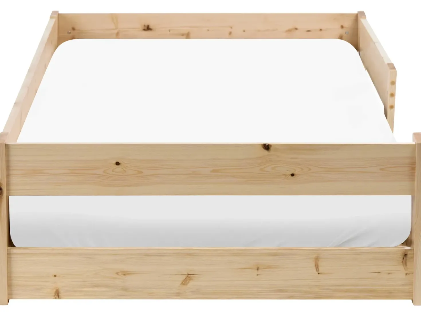 Letto per bambini Legno di pino PRIMELLES 90 x 200 cm Marrone chiaro
