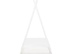 Letto per bambini Tenda Tipi Legno di pino SAURAT 90 x 200 cm Bianco