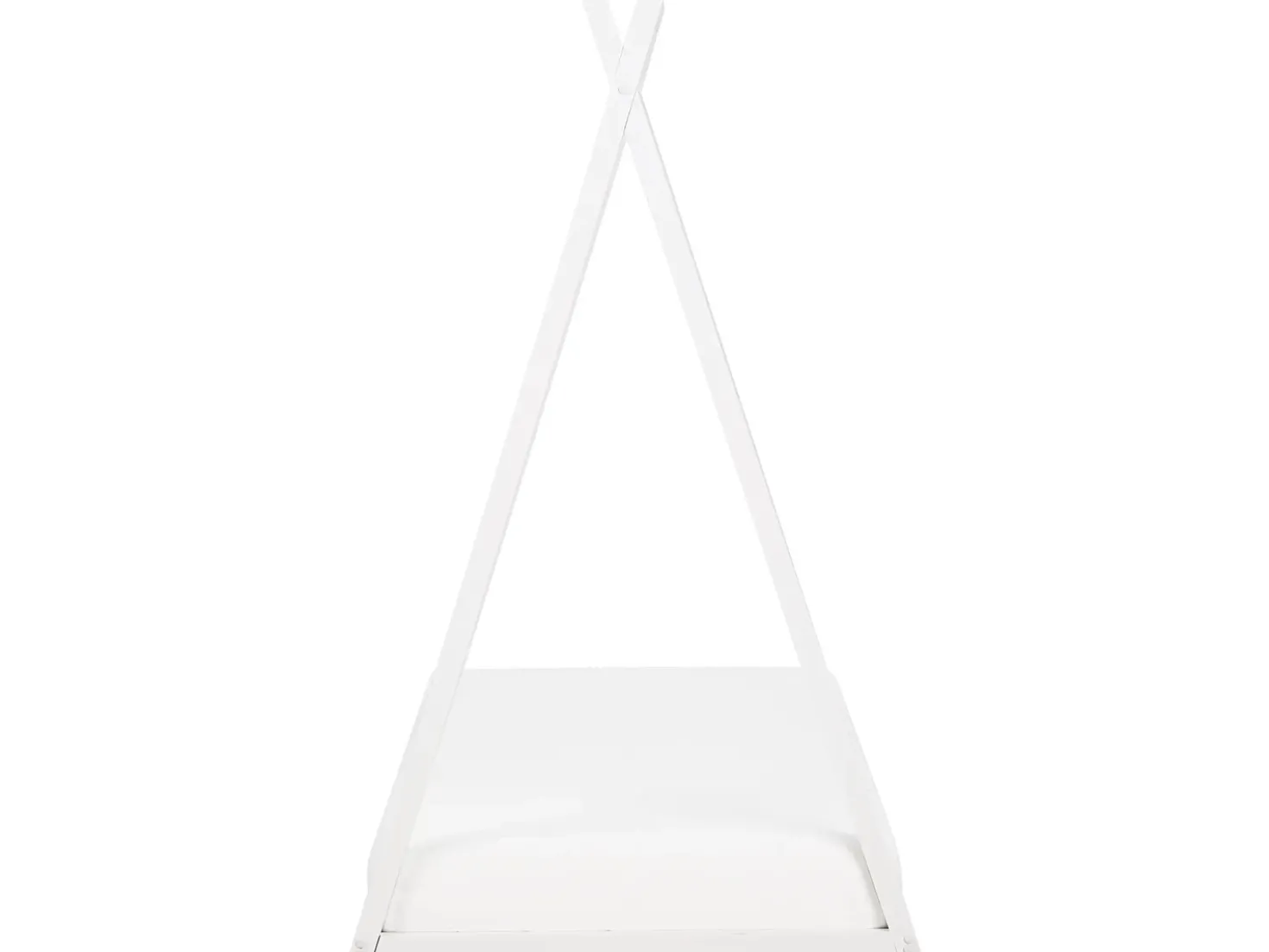 Letto per bambini Tenda Tipi Legno di pino SAURAT 90 x 200 cm Bianco