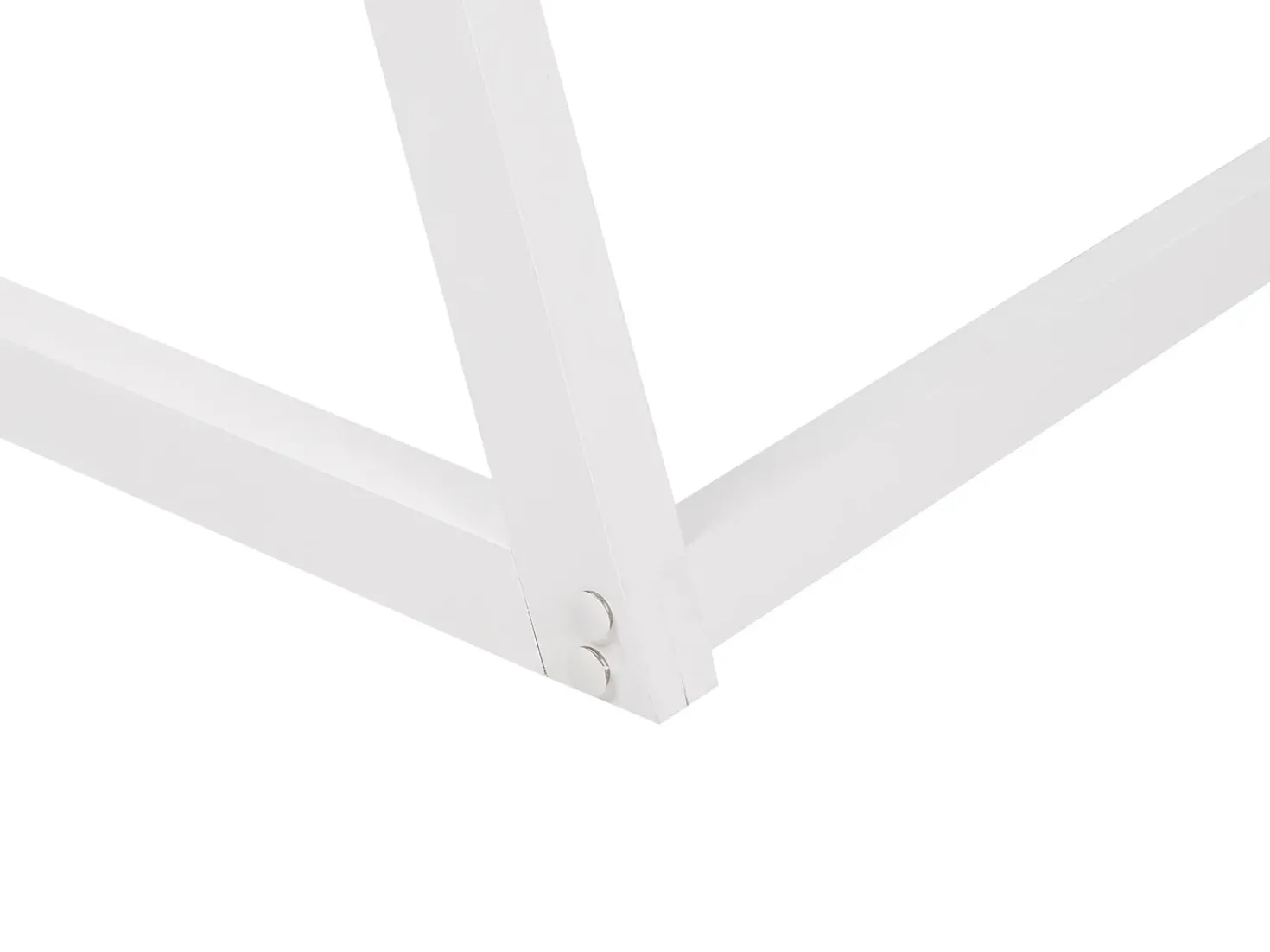 Letto per bambini Tenda Tipi Legno di pino SAURAT 90 x 200 cm Bianco