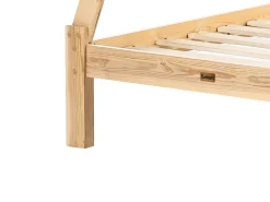 Letto per bambini Tenda Tipi Legno di pino DEVAY 90 x 200 cm Marrone chiaro