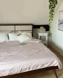 Letto POISSY 180 x 200 cm Frasino scuro