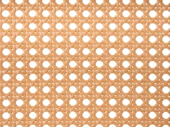 Letto Rattan BOUSSICOURT 180 x 200 cm Marrone chiaro