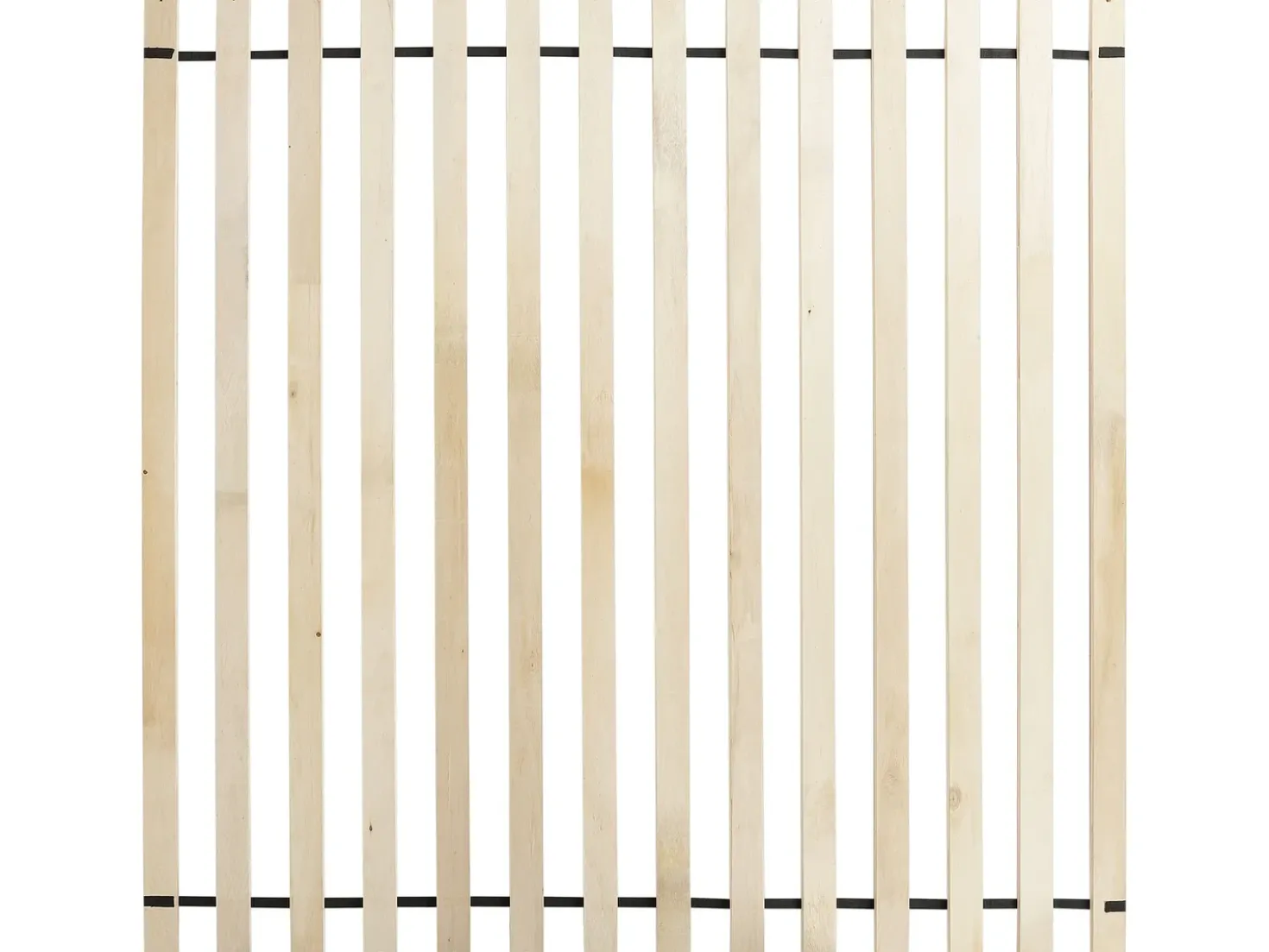 Letto Rattan BOUSSICOURT 180 x 200 cm Marrone scuro