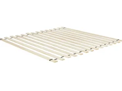 Letto Rattan BOUSSICOURT 180 x 200 cm Marrone scuro