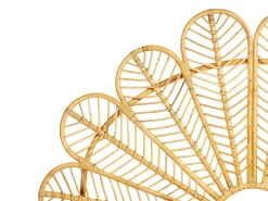 Letto Rattan FLORENTINE 180 x 200 cm Marrone chiaro
