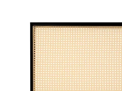 Letto Rattan sintetico (PE) AVANTON 140 x 200 cm Nero