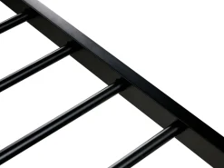 Letto Rattan sintetico (PE) AVANTON 140 x 200 cm Nero