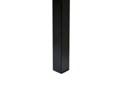 Letto Rattan sintetico (PE) AVANTON 180 x 200 cm Nero