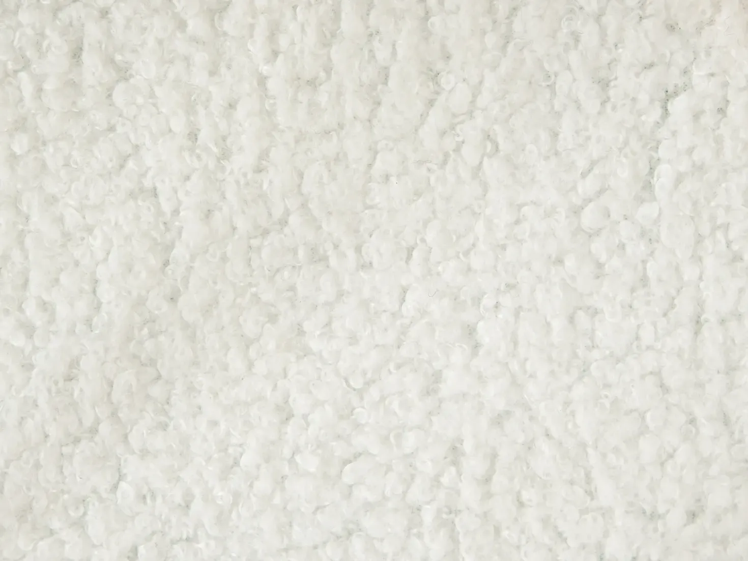 Letto regolabile Bouclé CASTELLAN 180 x 200 cm Bianco sporco