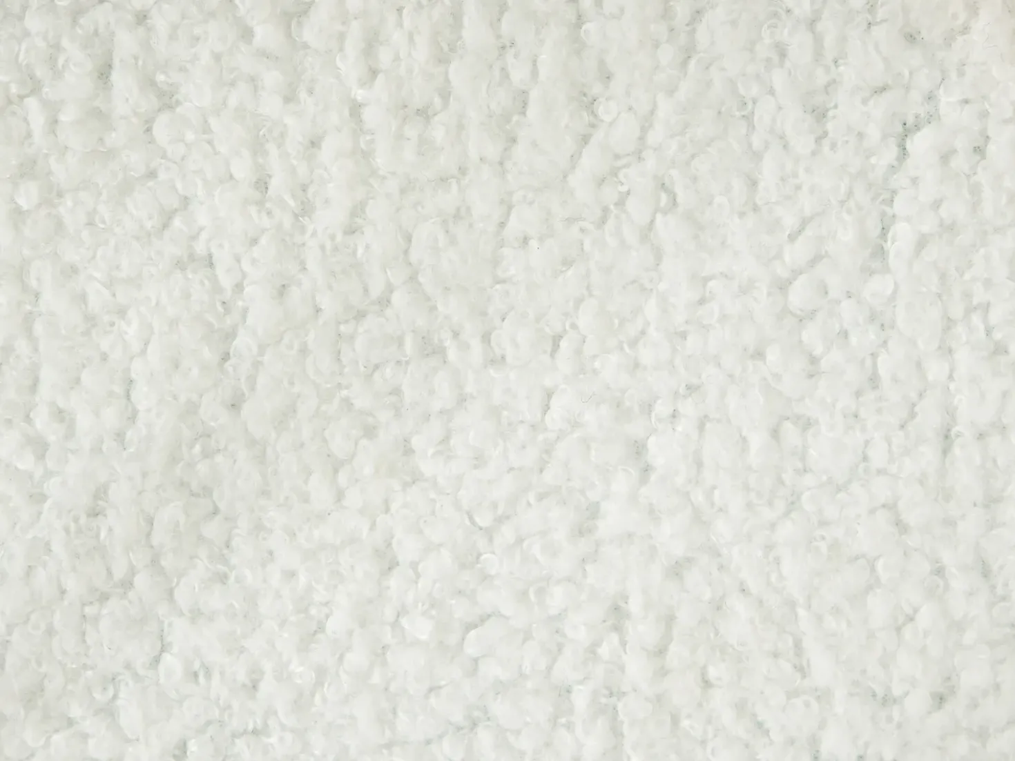 Letto regolabile Bouclé DUKE 90 x 200 cm Bianco sporco