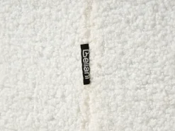 Letto regolabile senza testiera Bouclé DUKE 90 x 200 cm Bianco sporco