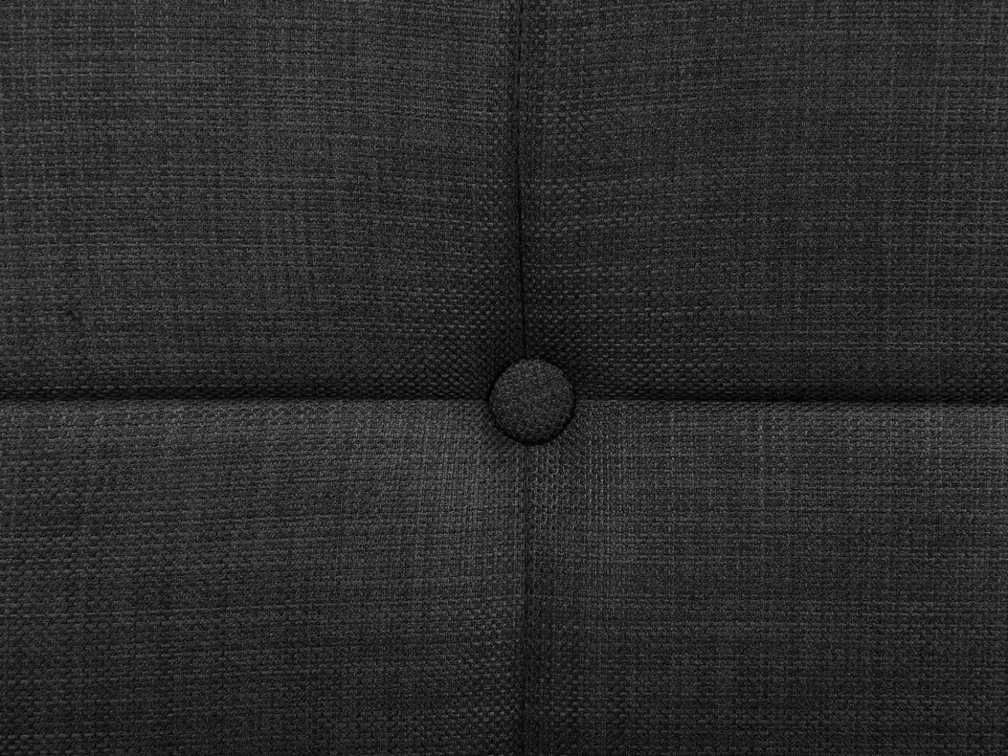 Letto regolabile Tessuto DUKE 90 x 200 cm Grigio scuro
