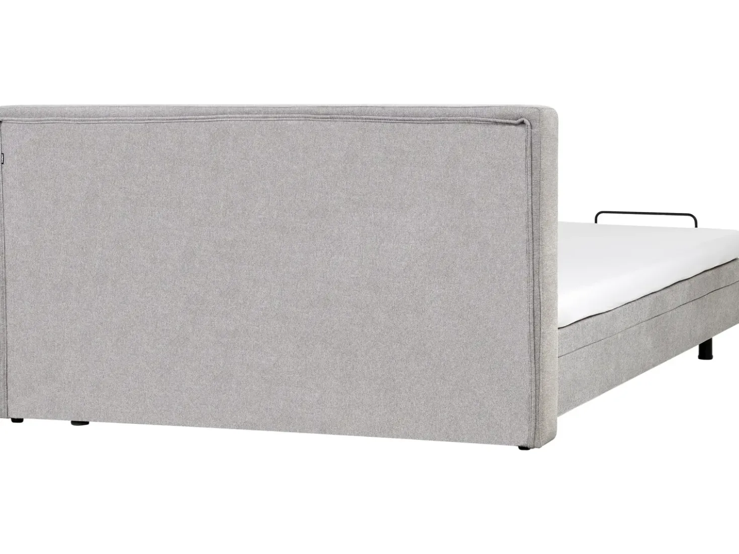 Letto regolabile Tessuto DUKE 180 x 200 cm Grigio chiaro