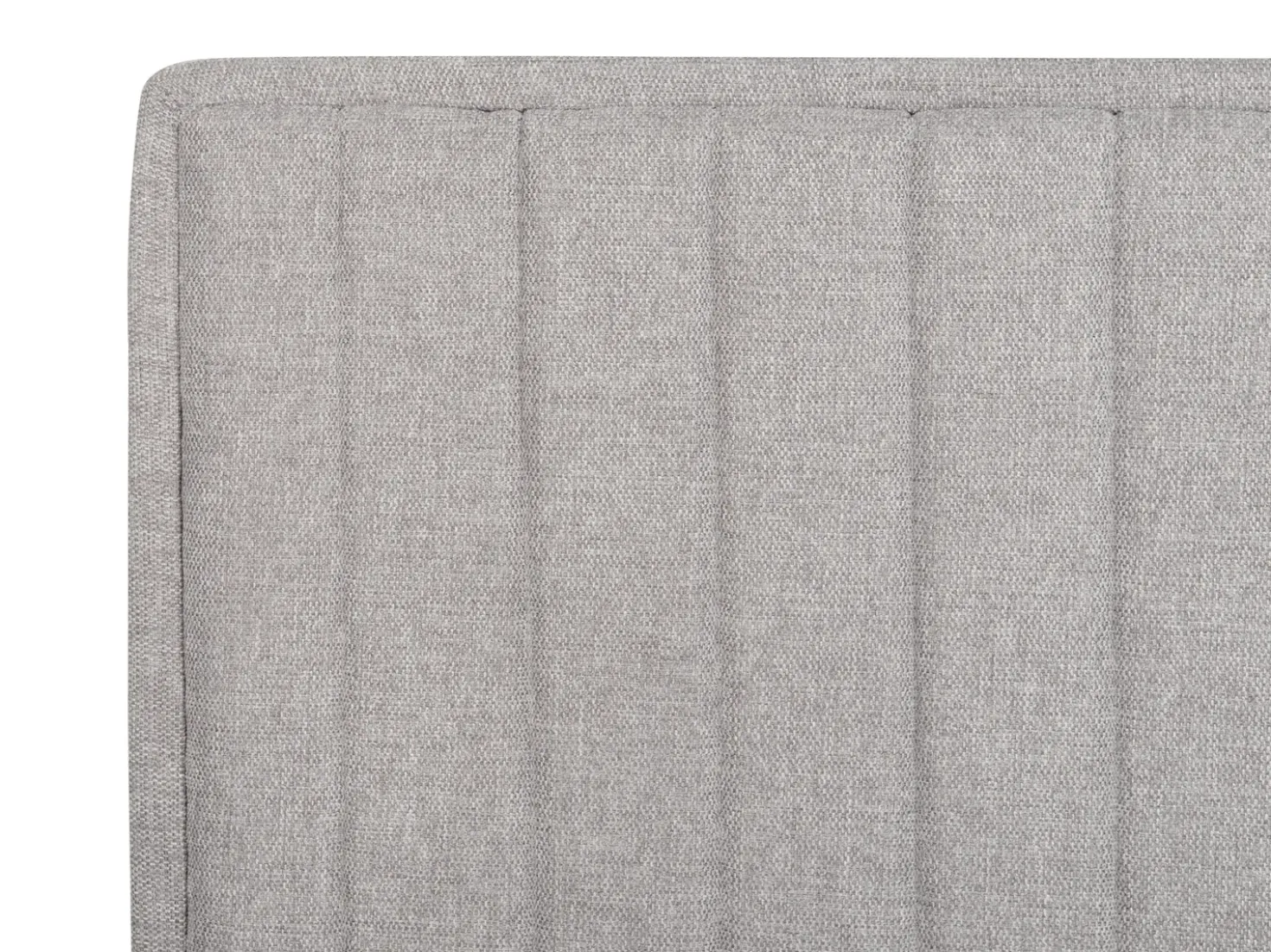 Letto regolabile Tessuto CASTELLAN 90 x 200 cm Grigio chiaro