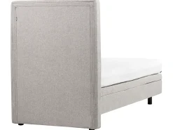 Letto regolabile Tessuto CASTELLAN 90 x 200 cm Grigio chiaro