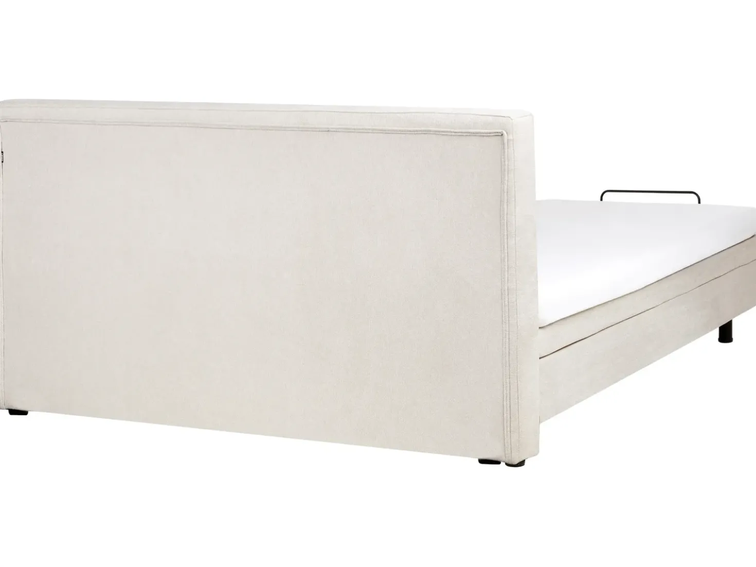 Letto regolabile Tessuto DUKE 180 x 200 cm Beige chiaro