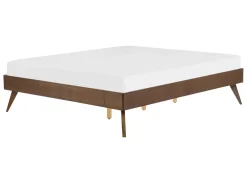 Letto senza testata BERRIC 140 x 200 cm Frasino scuro