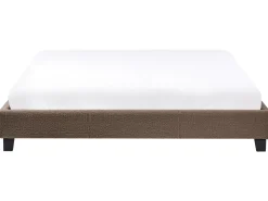 Letto senza testata Bouclé ROANNE 180 x 200 cm Tortora