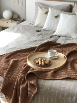 Letto SERRIS 180 x 200 cm Marrone chiaro