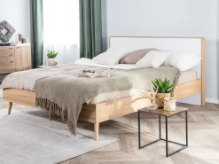 Letto SERRIS 180 x 200 cm Marrone chiaro