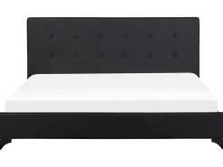 Letto Tessuto AMBASSADOR 180 x 200 cm Nero