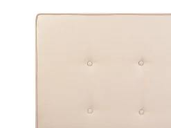 Letto Tessuto AMBASSADOR 160 x 200 cm Beige